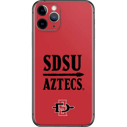 San Diego State University Aztecs Red iPhone 11 Pro Skin
